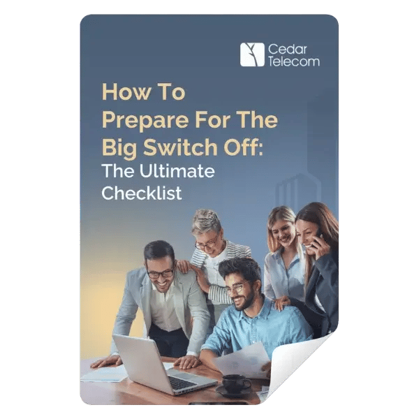 Cedar Telecom Big Switch Off Checklist Mock Up
